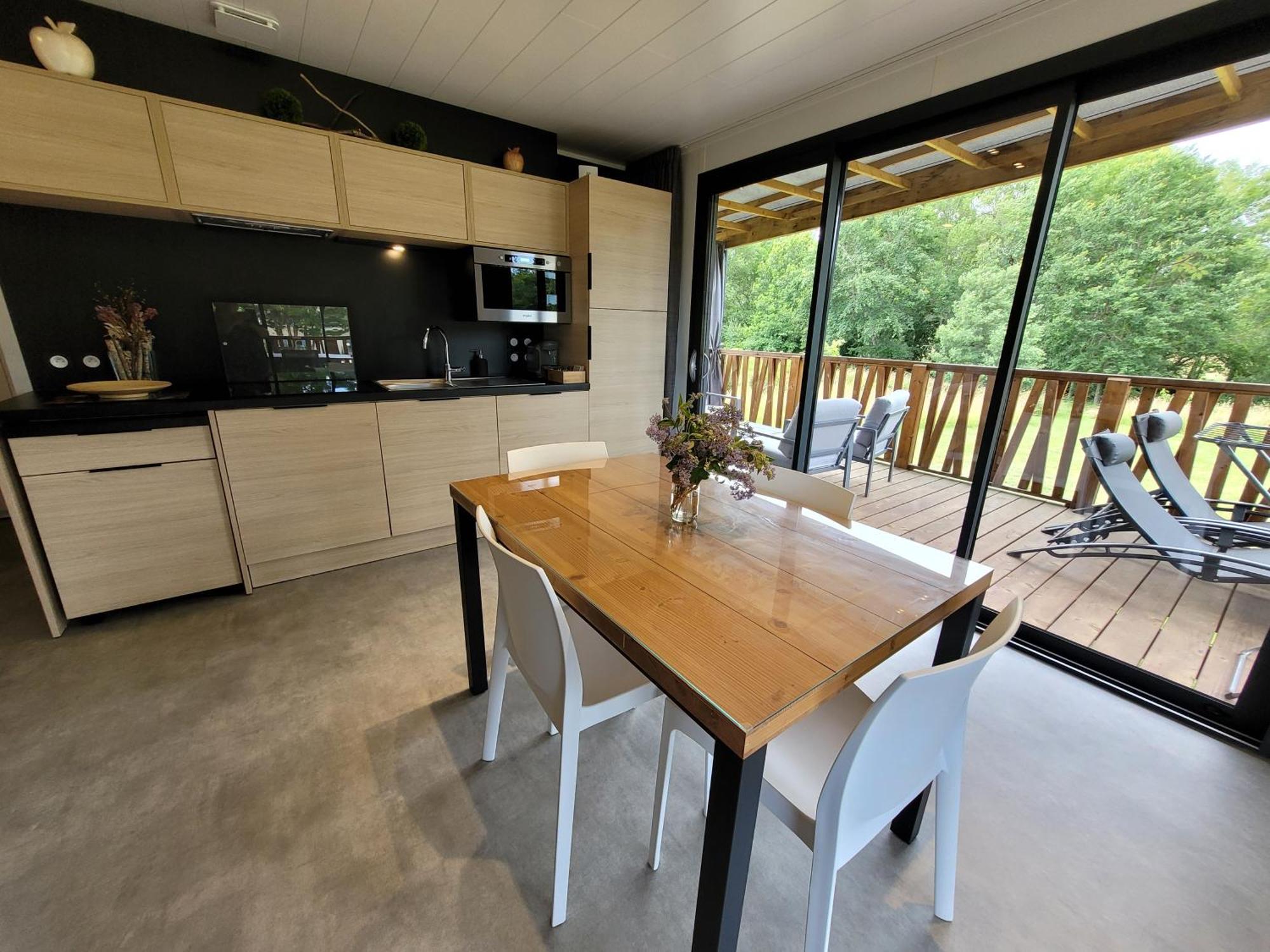 Les Chalets Du Moulin De Valade Condat-sur-Trincou Bagian luar foto